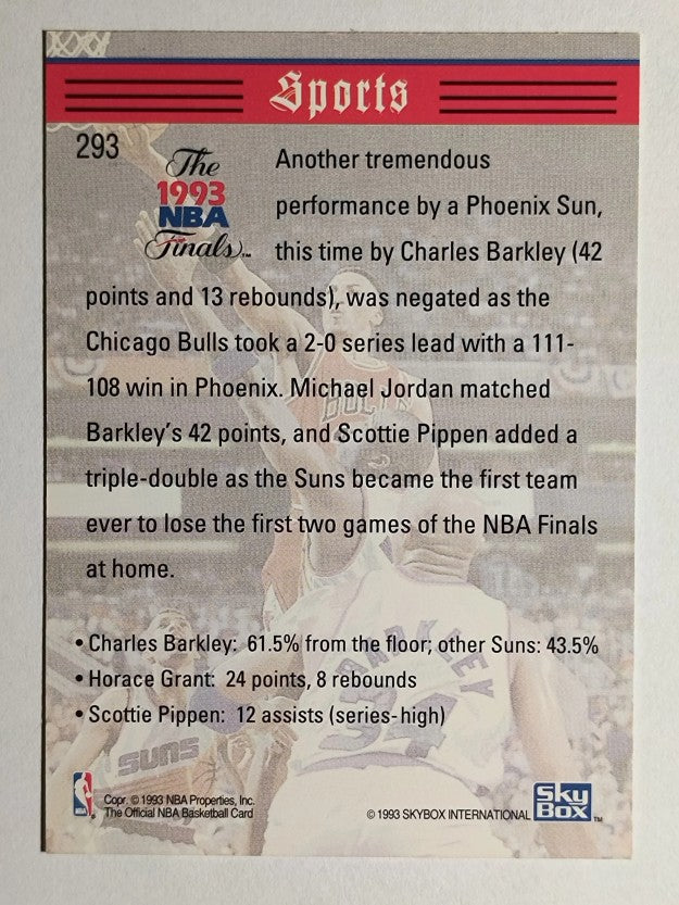 1993-94 Hoops #293 Scottie Pippen TRIB