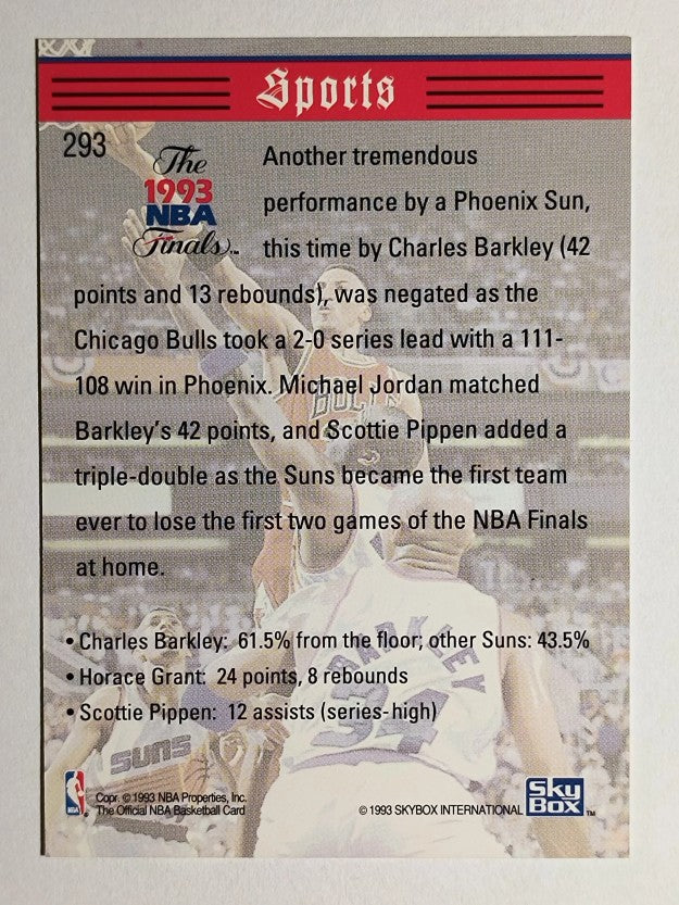 1993-94 Hoops #293 Scottie Pippen TRIB (NM)