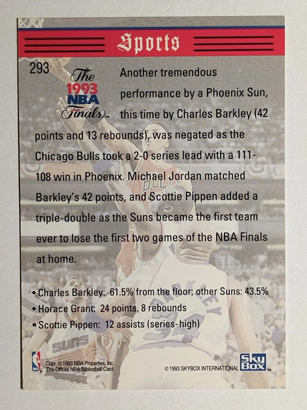 1993-94 Hoops #293 Scottie Pippen TRIB