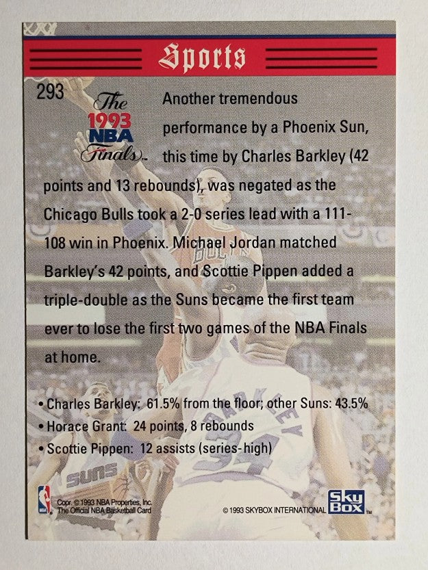 1993-94 Hoops #293 Scottie Pippen TRIB (NM)