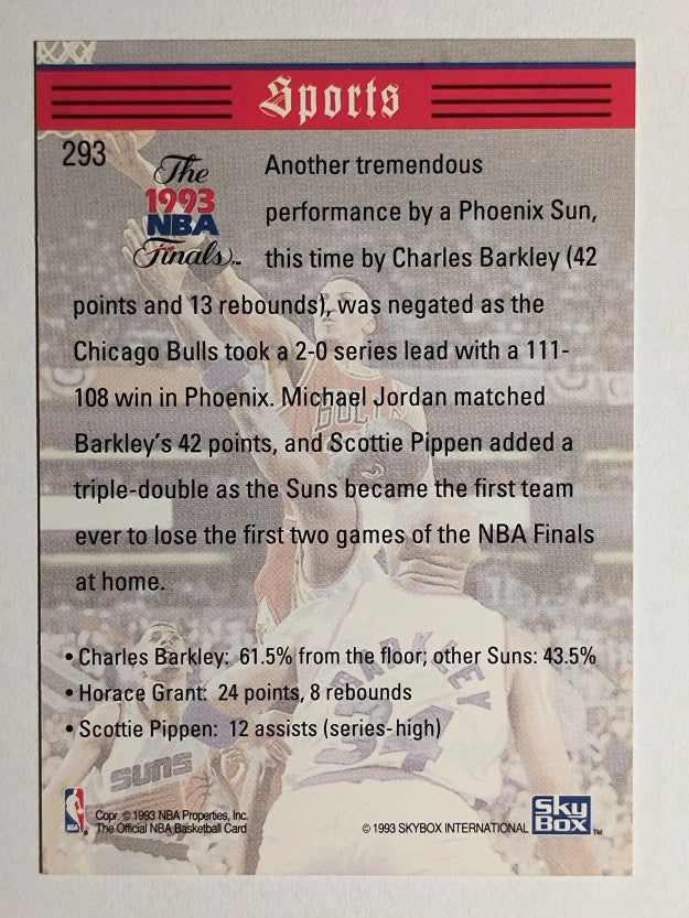1993-94 Hoops #293 Scottie Pippen TRIB (NM)