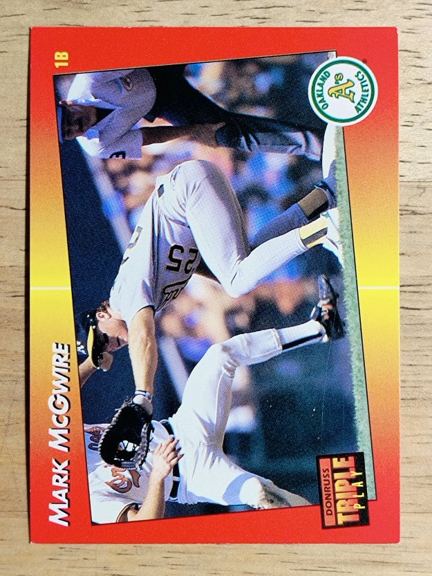 1992 Triple Play #262 Mark McGwire