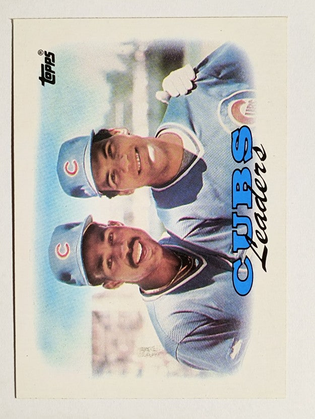 1988 Topps #171 Shawon Dunston/Manny Trillo TL