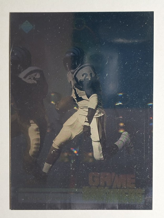 1991 Upper Deck Game Breaker Holograms #GB8 James Brooks