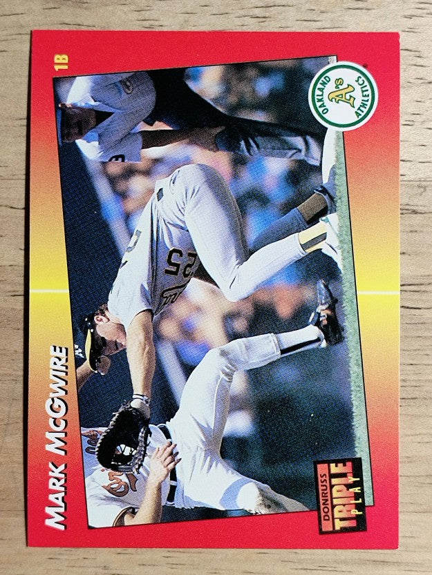 1992 Triple Play #262 Mark McGwire