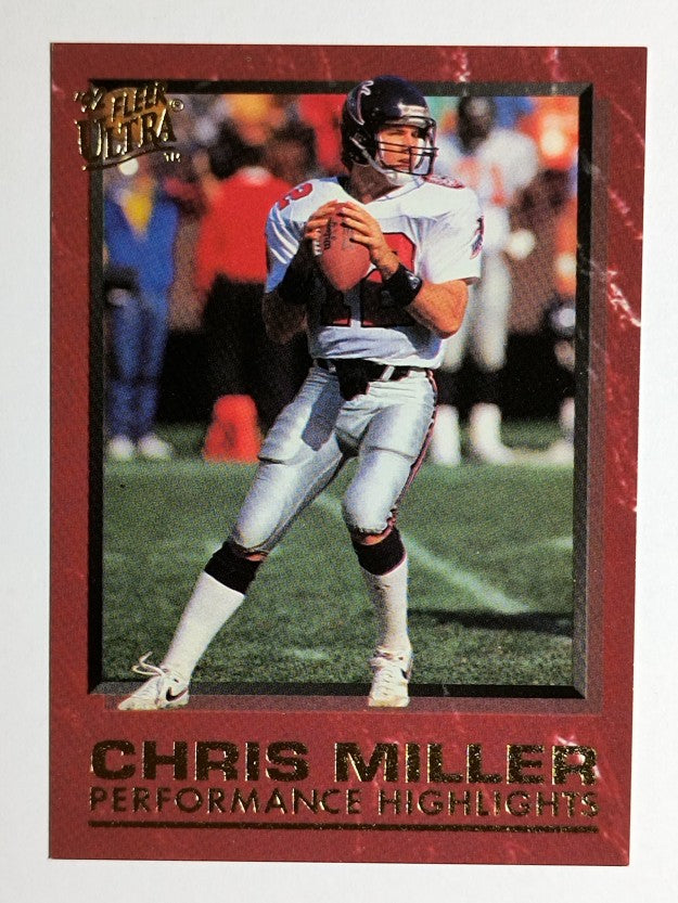 1992 Ultra Chris Miller #6 Chris Miller