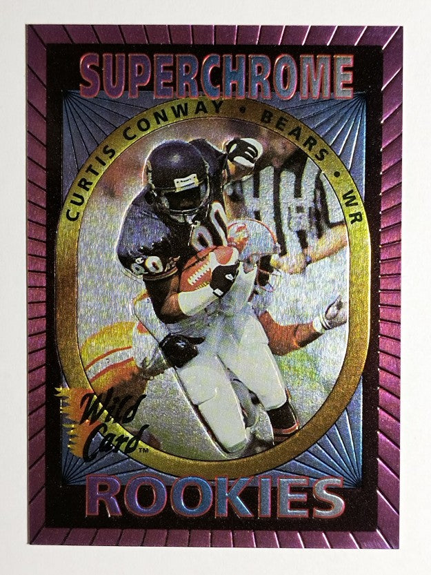 1993 Wild Card Superchrome Rookies #3 Curtis Conway