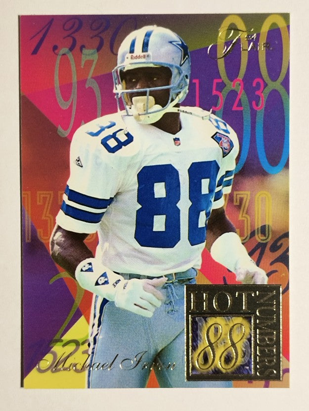 1994 Ultra Flair Hot Numbers #6 Michael Irvin