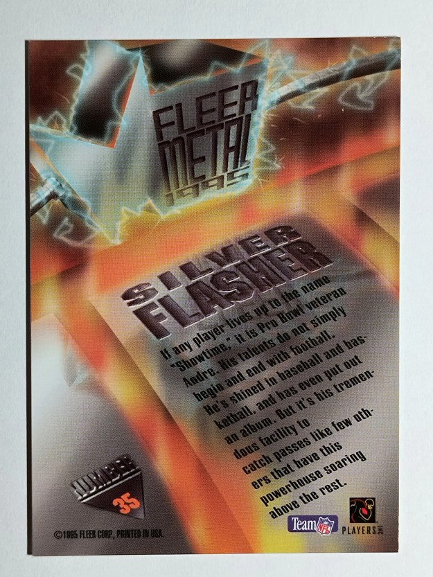 1995 Metal Silver Flashers #35 Andre Rison
