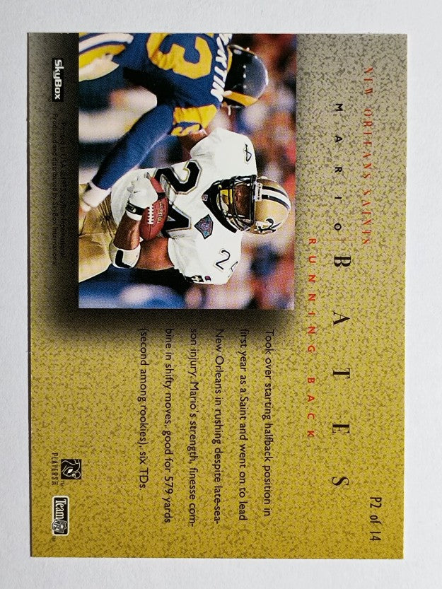 1995 SkyBox Premium Promise #P2 Mario Bates
