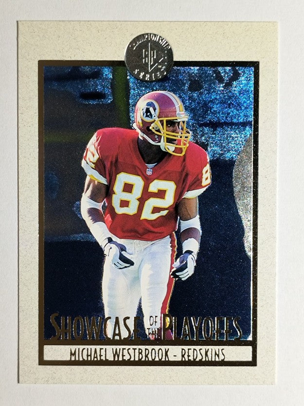 1995 SP Championship Playoff Showcase #PS9 Michael Westbrook
