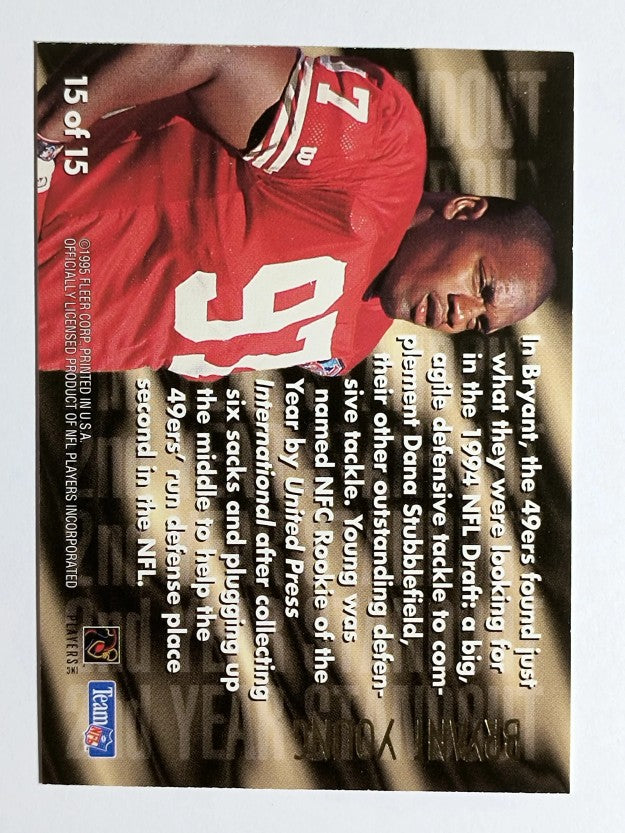 1995 Ultra Second Year Standouts #15 Bryant Young