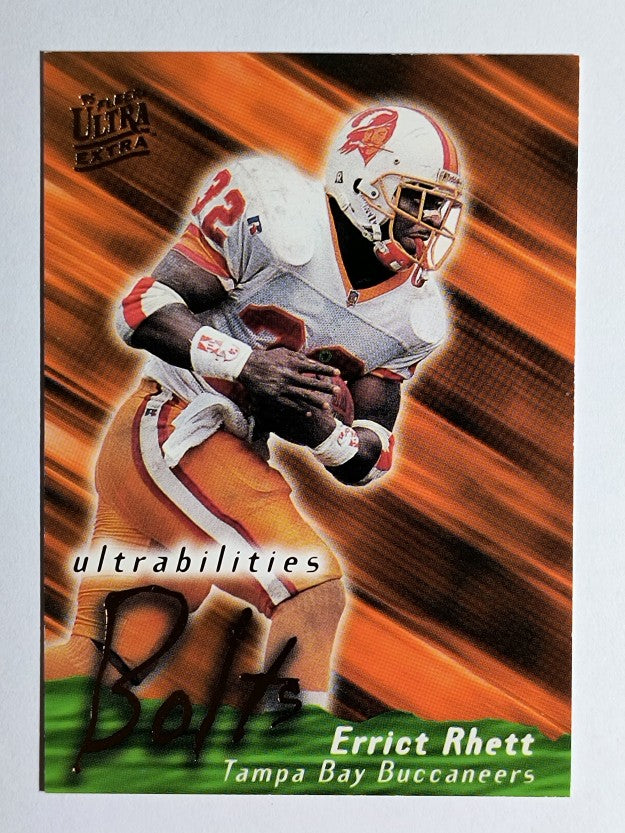 1995 Ultra Ultrabilities #12 Errict Rhett