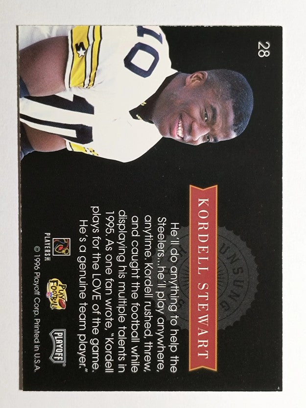 1996 Absolute Unsung Heroes #28 Kordell Stewart