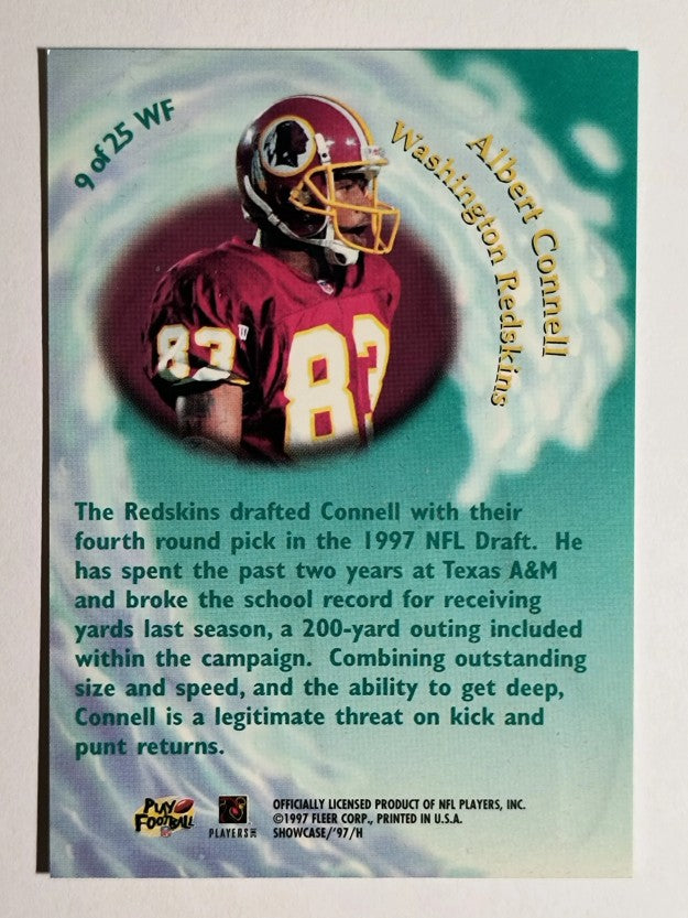 1997 Flair Showcase Wave of the Future #WF9 Albert Connell