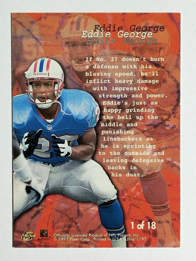 1997 Ultra Blitzkrieg #1 Eddie George