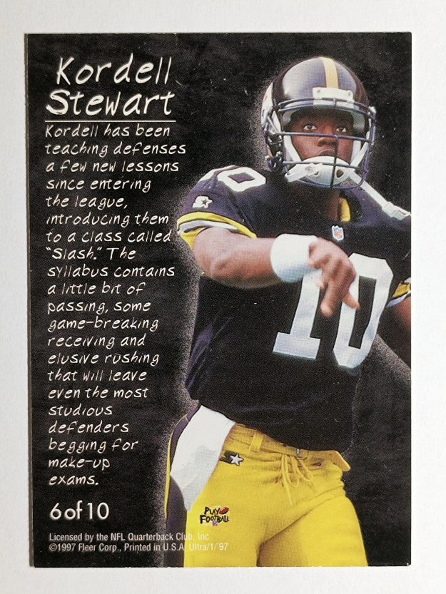 1997 Ultra Sunday School #6 Kordell Stewart (NM)