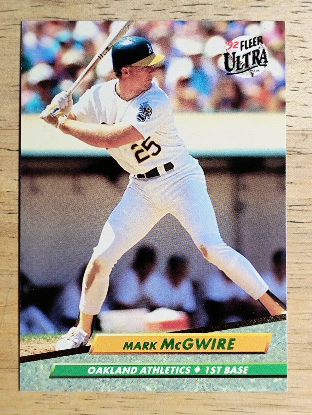 1992 Ultra #115 Mark McGwire
