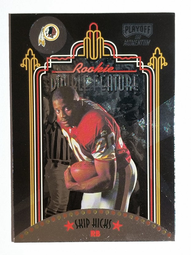 1998 Playoff Momentum Rookie Double Feature Hobby #16 Skip Hicks/Chris Floyd