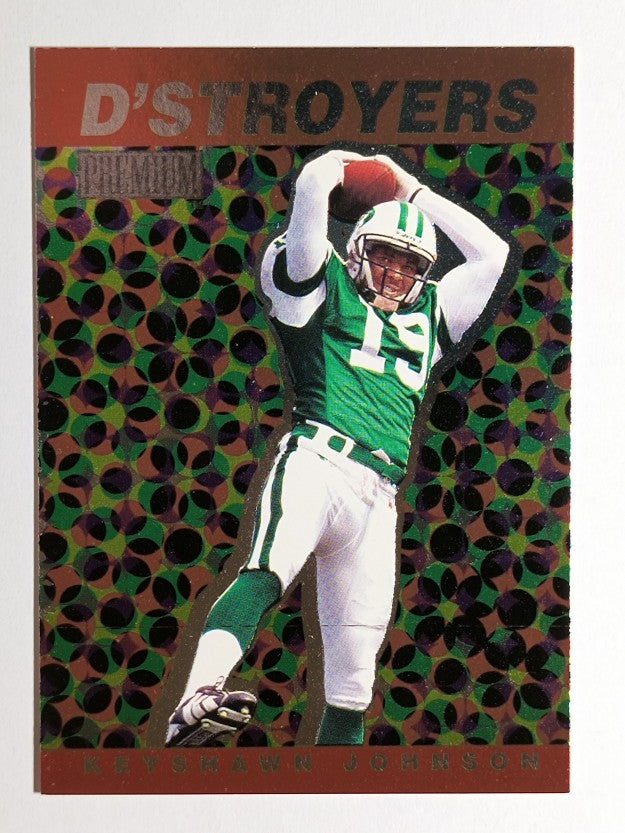 1998 SkyBox Premium D'stroyers #13D Keyshawn Johnson