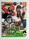 1998 SkyBox Premium Rap Show #15 Warrick Dunn