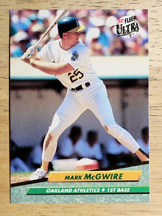 1992 Ultra #115 Mark McGwire