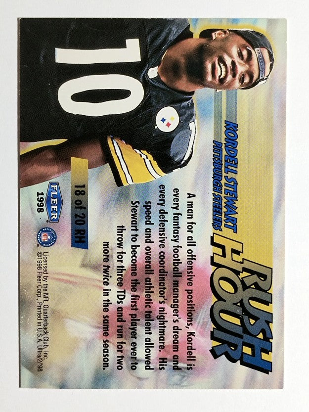 1998 Ultra Rush Hour #18 Kordell Stewart (NM)