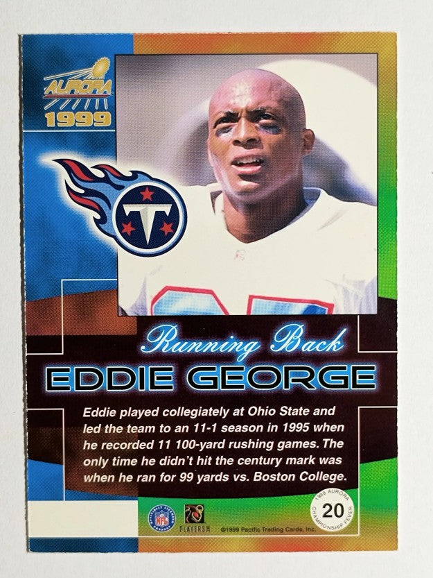 1999 Aurora Championship Fever #20 Eddie George