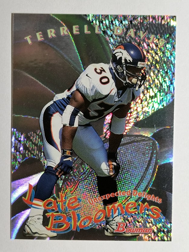 1999 Bowman Late Bloomers/Early Risers #U10 Terrell Davis