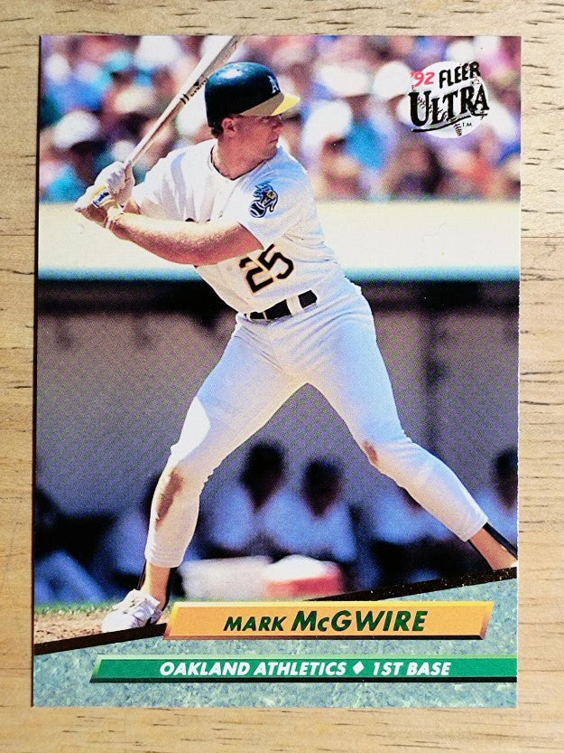 1992 Ultra #115 Mark McGwire