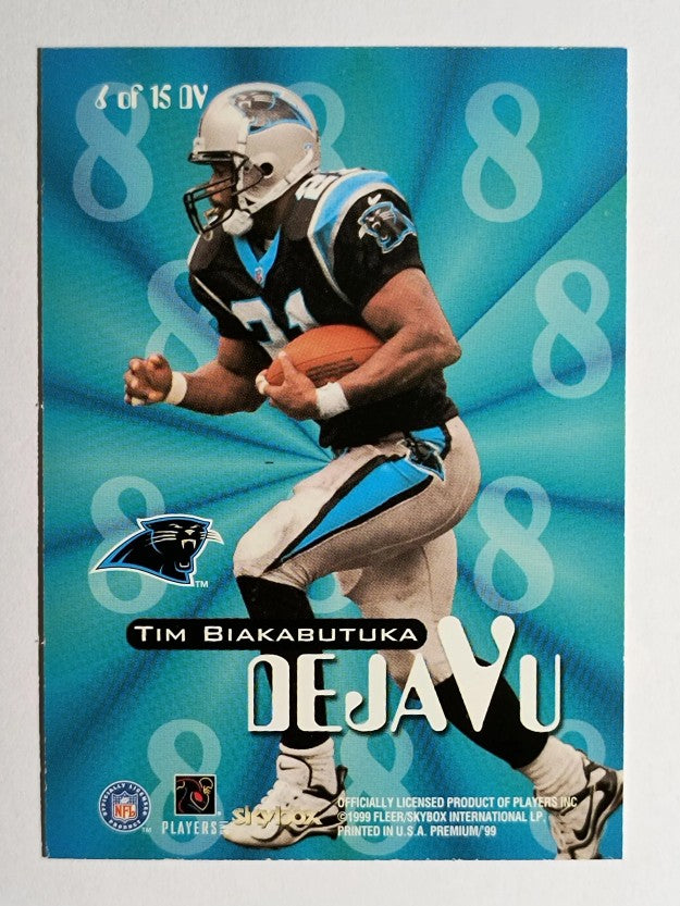 1999 SkyBox Premium DejaVu #6DV David Boston/Tim Biakabutuka