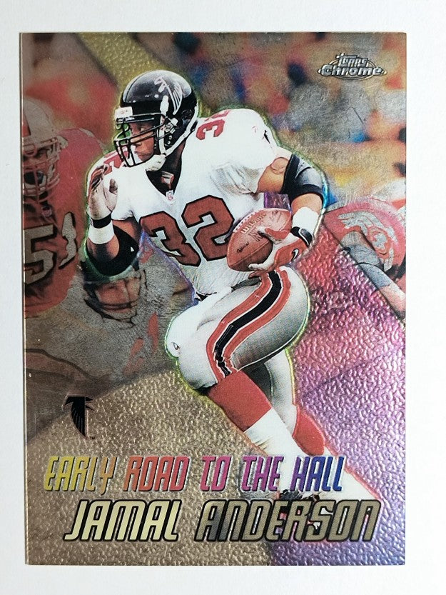 1999 Topps Chrome Hall of Fame #H14 Jamal Anderson