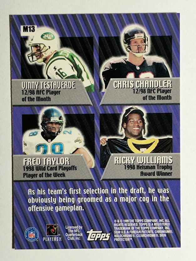 1999 Topps Mystery Chrome #M13 Vinny Testaverde