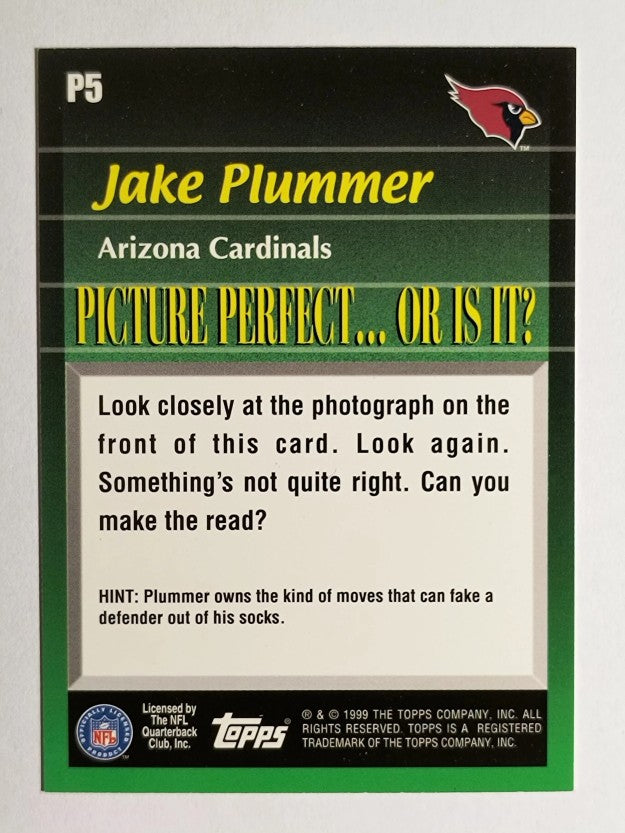 1999 Topps Picture Perfect #P5 Jake Plummer