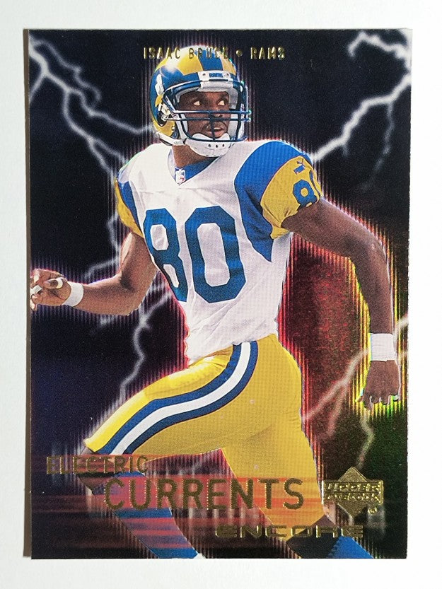 1999 Upper Deck Encore Electric Currents #EC18 Isaac Bruce