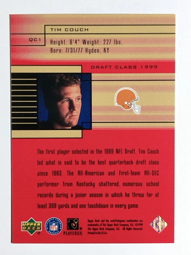 1999 Upper Deck Quarterback Class #QC1 Tim Couch