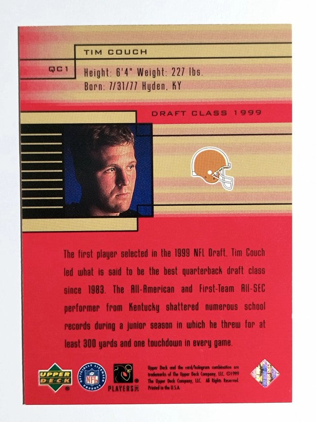 1999 Upper Deck Quarterback Class #QC1 Tim Couch