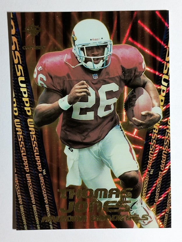 2000 Collector's Edge Odyssey Wasssuppp #W1 Thomas Jones