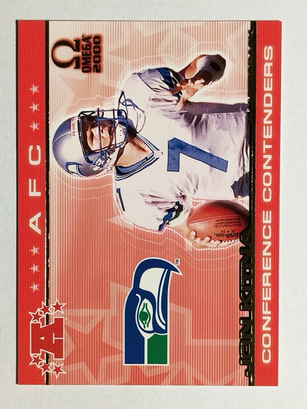 2000 Pacific Omega AFC Conference Contenders #16 Jon Kitna