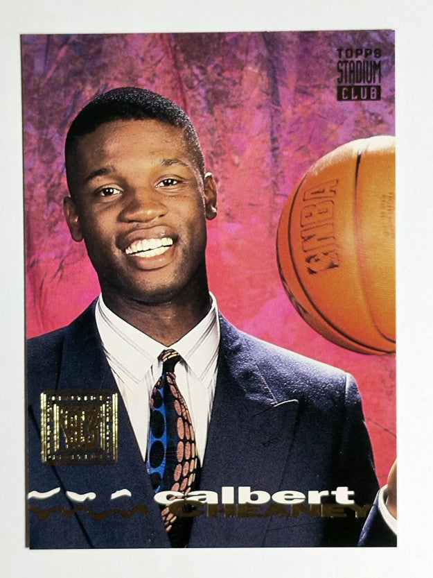 1993-94 Stadium Club #127 Calbert Cheaney RC