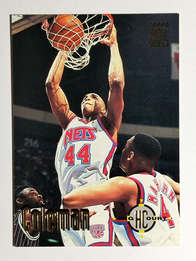 1993-94 Stadium Club #170 Derrick Coleman HC