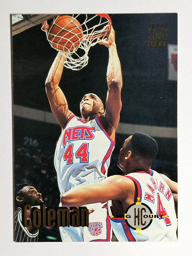 1993-94 Stadium Club #170 Derrick Coleman HC
