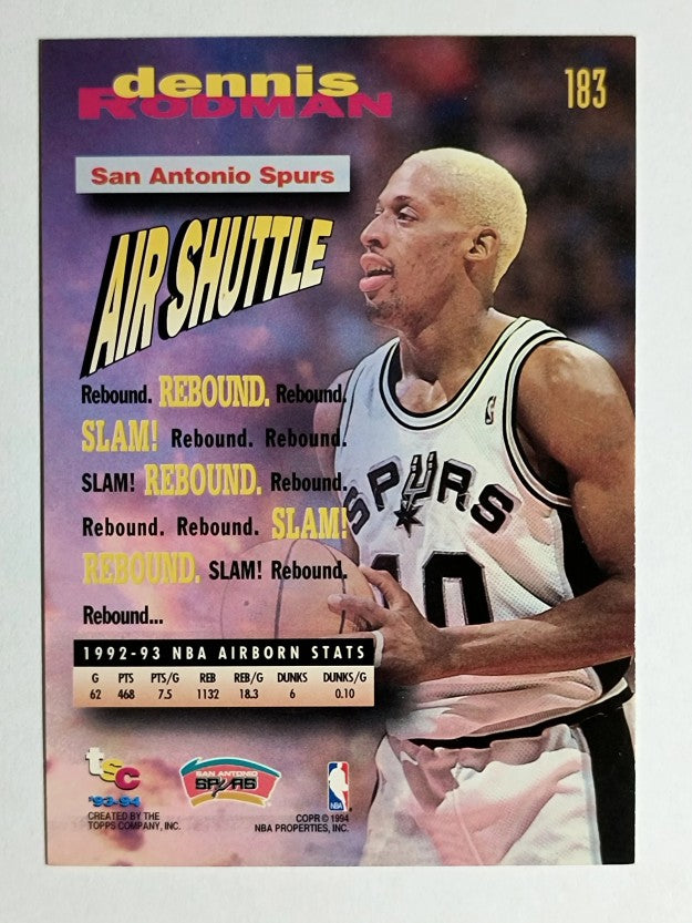 1993-94 Stadium Club #183 Dennis Rodman FF