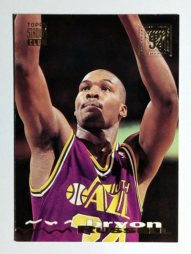 1993-94 Stadium Club #199 Bryon Russell RC