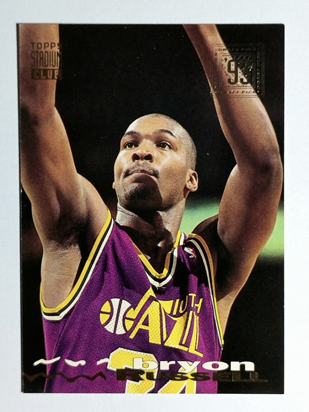 1993-94 Stadium Club #199 Bryon Russell RC