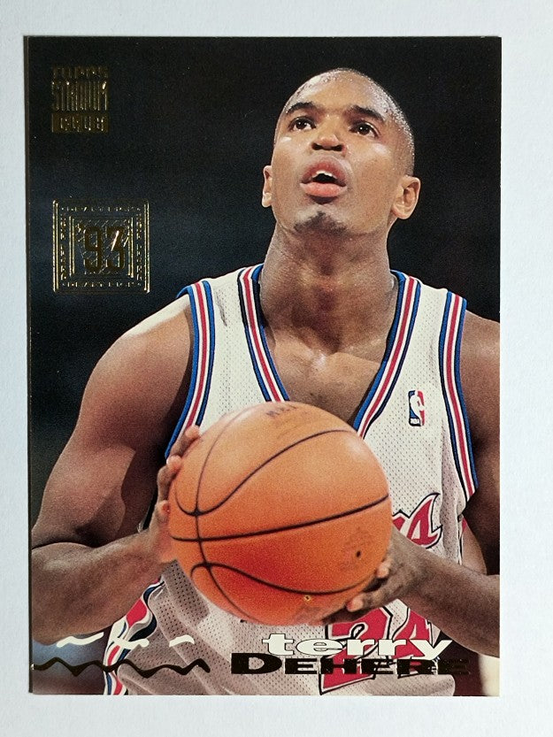 1993-94 Stadium Club #296 Terry Dehere RC