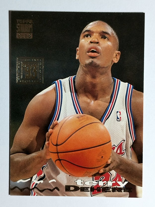 1993-94 Stadium Club #296 Terry Dehere RC
