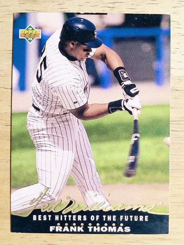 1992 Upper Deck Williams Best #T19 Frank Thomas