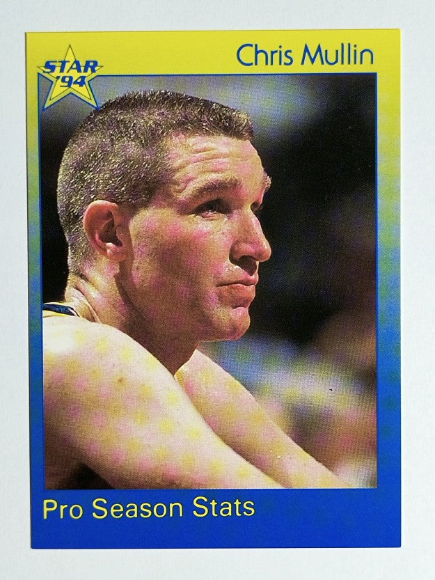 1993-94 Star #2 Chris Mullin/Pro Season Stats