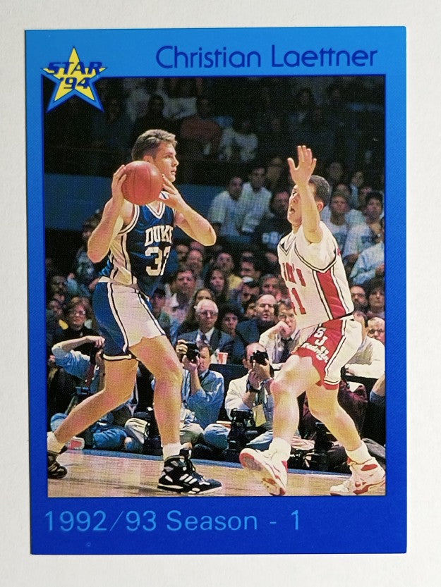 1993-94 Star #19 Christian Laettner/1992-93 Season 1